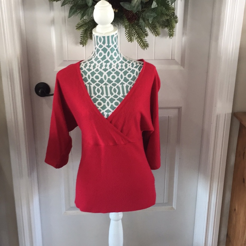Red sweater